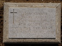 Struma Military Cemetery - Riddell, James